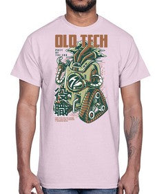 old tech 967#- art pop art- Cotton Tee