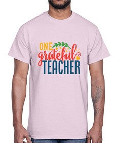 one grateful teacher Style 321#- teacher- Cotton Tee