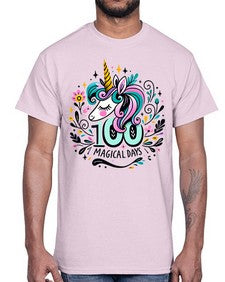 one hundred Day Magical 562#- one hundred days- Cotton Tee