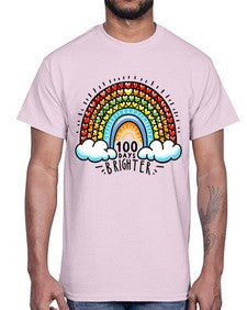 one hundred Days Brighter 565#- one hundred days- Cotton Tee