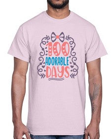 one hundred adorable days 561#- one hundred days- Cotton Tee