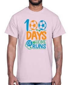 one hundred days of home runs 568#- one hundred days- Cotton Tee