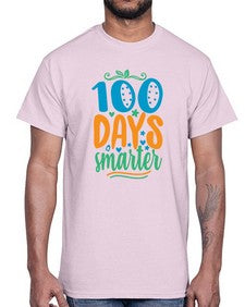 one hundred days smarter 578#- one hundred days- Cotton Tee