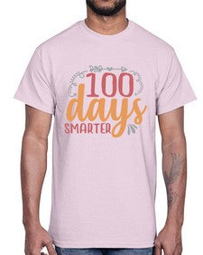 one hundred days smarter 579#- one hundred days- Cotton Tee