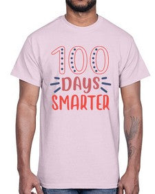one hundred days smarterr 581#- one hundred days- Cotton Tee