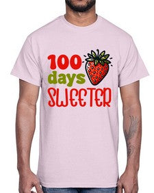 one hundred days sweeter 585#- one hundred days- Cotton Tee