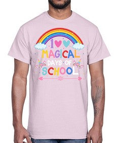 one hundred magical days of school 594#- one hundred days- Cotton Tee