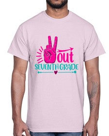 out seven grade 612#- seventh grade- Cotton Tee