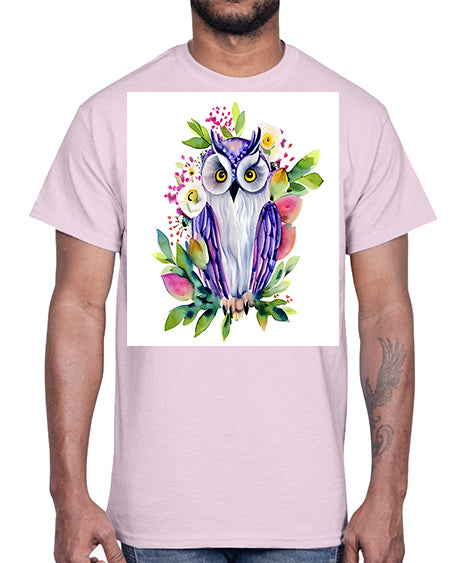 owl 1#- owl- Cotton Tee