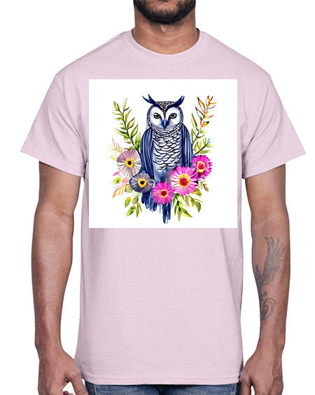 owl 20#- owl- Cotton Tee