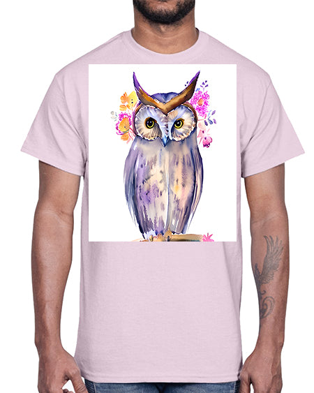 owl 22#- owl- Cotton Tee
