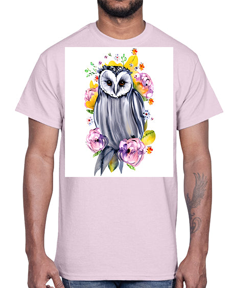 owl 27#- owl- Cotton Tee