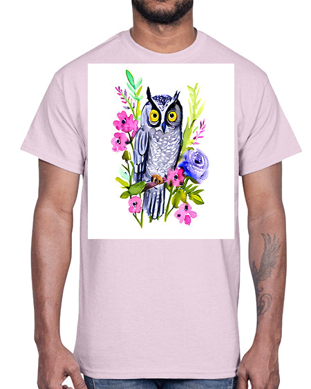 owl 29#- owl- Cotton Tee