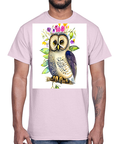 owl 30#- owl- Cotton Tee