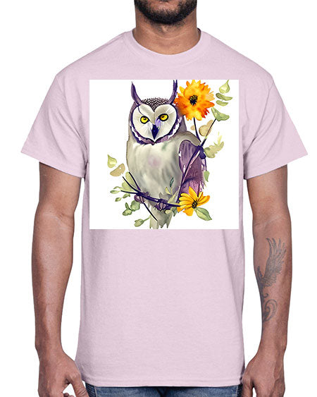 owl 4#- owl- Cotton Tee