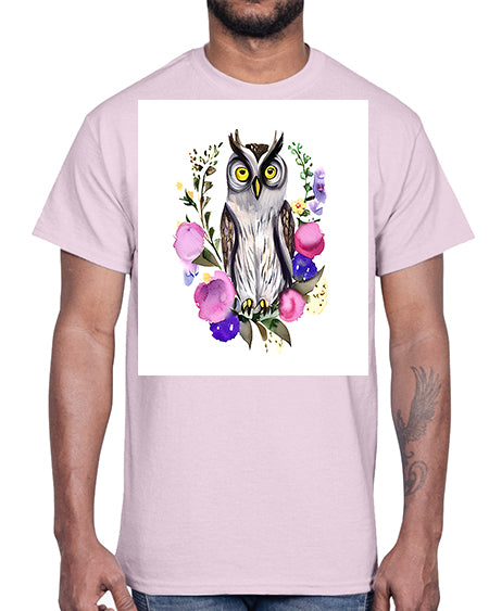owl 5#- owl- Cotton Tee