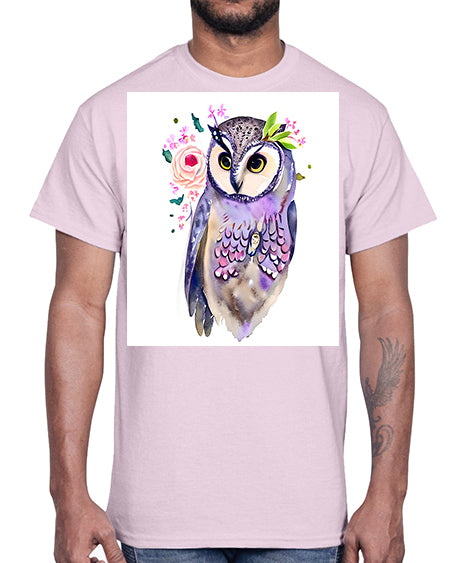 owl 9#- owl- Cotton Tee