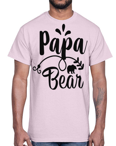 papa bear 215#- bears - animals- Cotton Tee