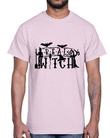 real witch 29#- witch- Cotton Tee