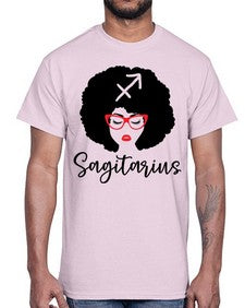 sagitarius 396#- sagittarius- Cotton Tee