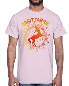 sagittarius 136#- sagittarius- Cotton Tee