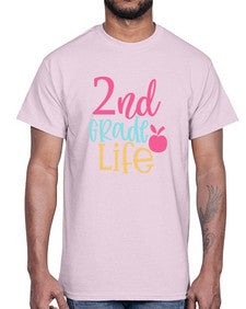 second grade design 811#- second grade- Cotton Tee