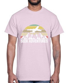 seek adventures  35#- airplane- Cotton Tee