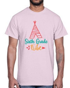 sixth grade tribe 885#- sixth grade- Cotton Tee