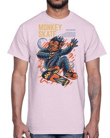 skate monkey ytbpr 1045#- art pop art- Cotton Tee