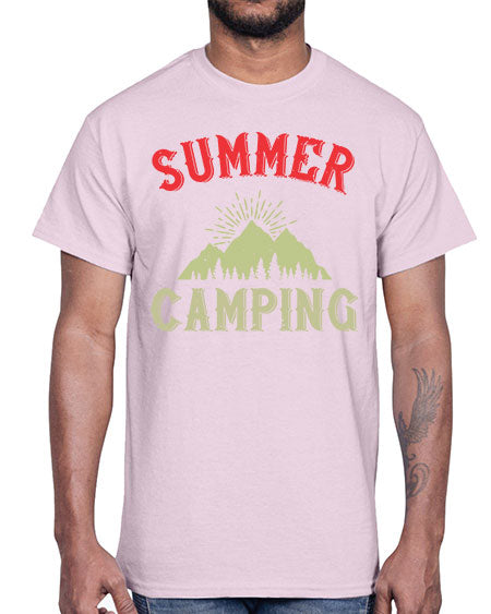 summer camping  82#- summer- Cotton Tee