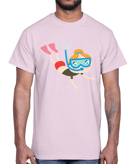 summer characters 61#- summer- Cotton Tee