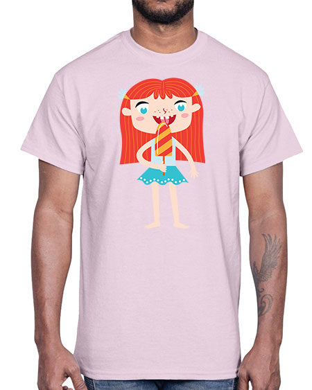 summer characters 64#- summer- Cotton Tee