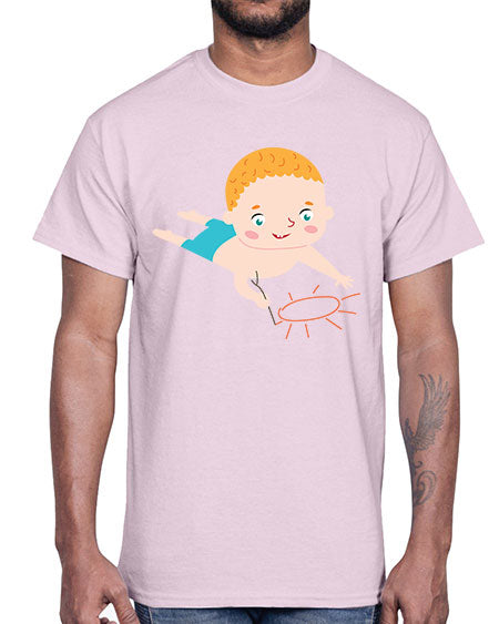 summer characters 65#- summer- Cotton Tee