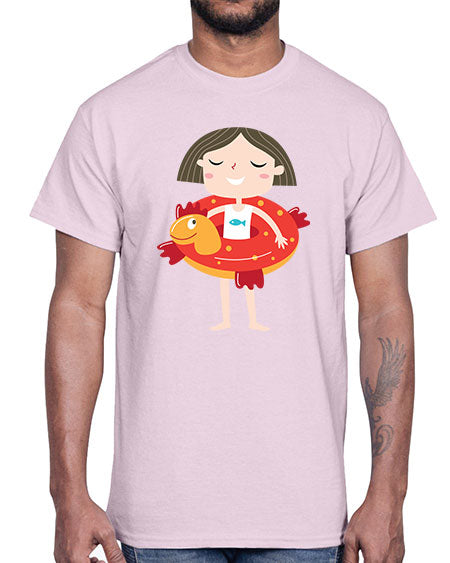 summer characters 67#- summer- Cotton Tee