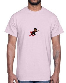 super kid 5#- black boys or men- Cotton Tee