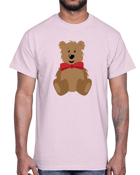 teddy bear 261#- bears - animals- Cotton Tee