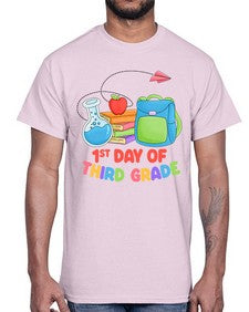 third day of third Grade 945#- third grade- Cotton Tee