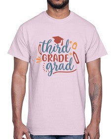 third grade grad 959#- third grade- Cotton Tee