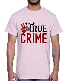 true crime 1187#- true crime- Cotton Tee