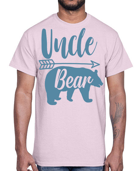 uncle bear 285#- bears - animals- Cotton Tee