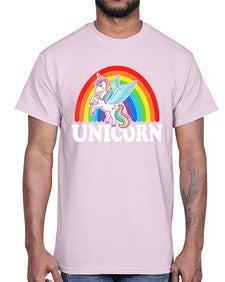 unicorn 439#- unicorn- Cotton Tee