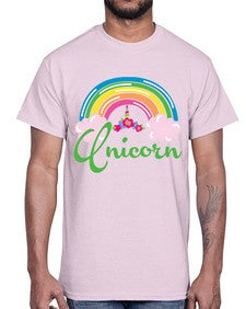 unicorn 442#- unicorn- Cotton Tee