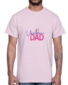 unicorn dad 451#- unicorn- Cotton Tee