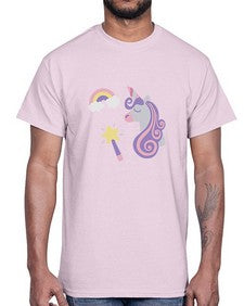 unicorn elements 455#- unicorn- Cotton Tee