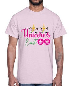 unicorns exist 534#- unicorn- Cotton Tee