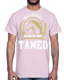 wild hearts can’t be tamed Style 11#- horse- Cotton Tee