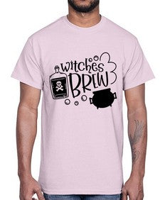 witches brew 8#- witch- Cotton Tee
