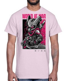 worldatwartshirtdesign 1254#- art pop art- Cotton Tee