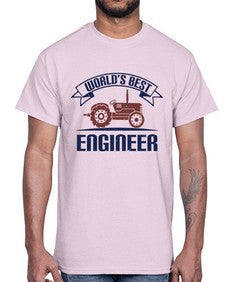 worlds best engineer Style 478#- engineer- Cotton Tee