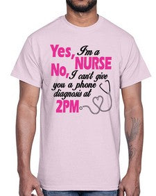 yes im a nurse 1672#- nurse- Cotton Tee